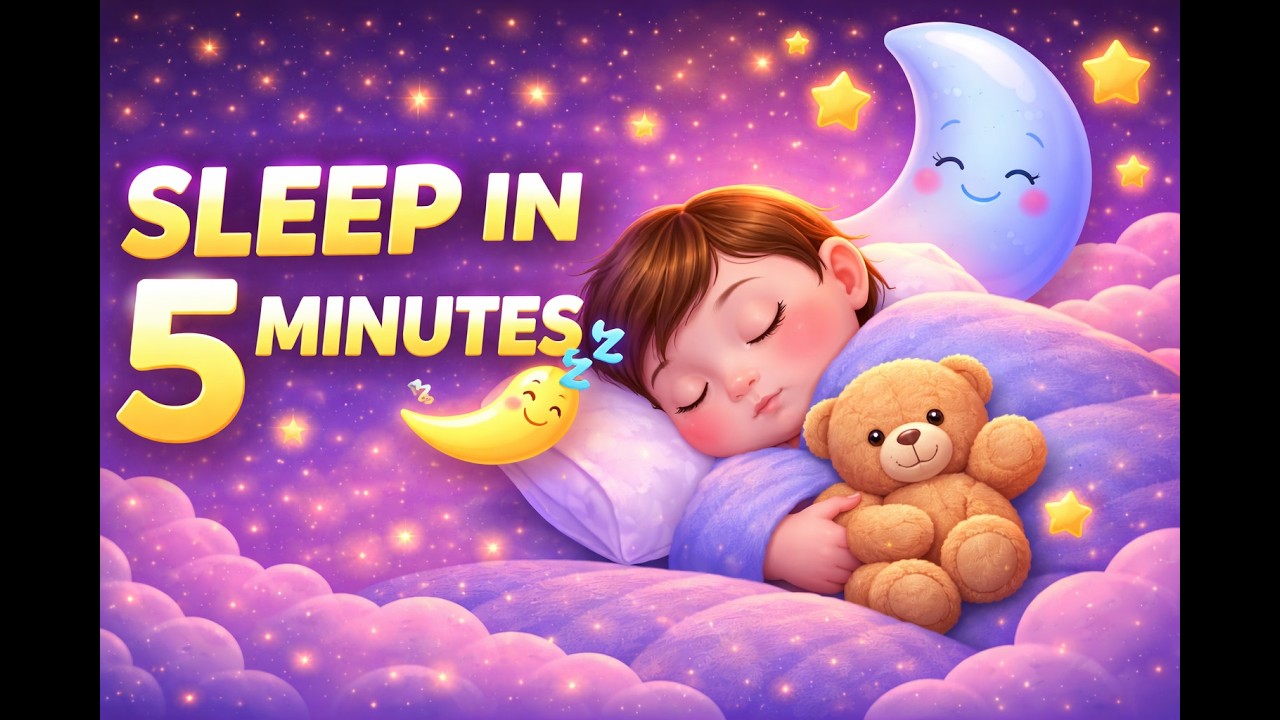 👉 Baby Sleep Music 😴 Fall Asleep Fast | Dreamland Lullaby 🌙 | Pop Kids School