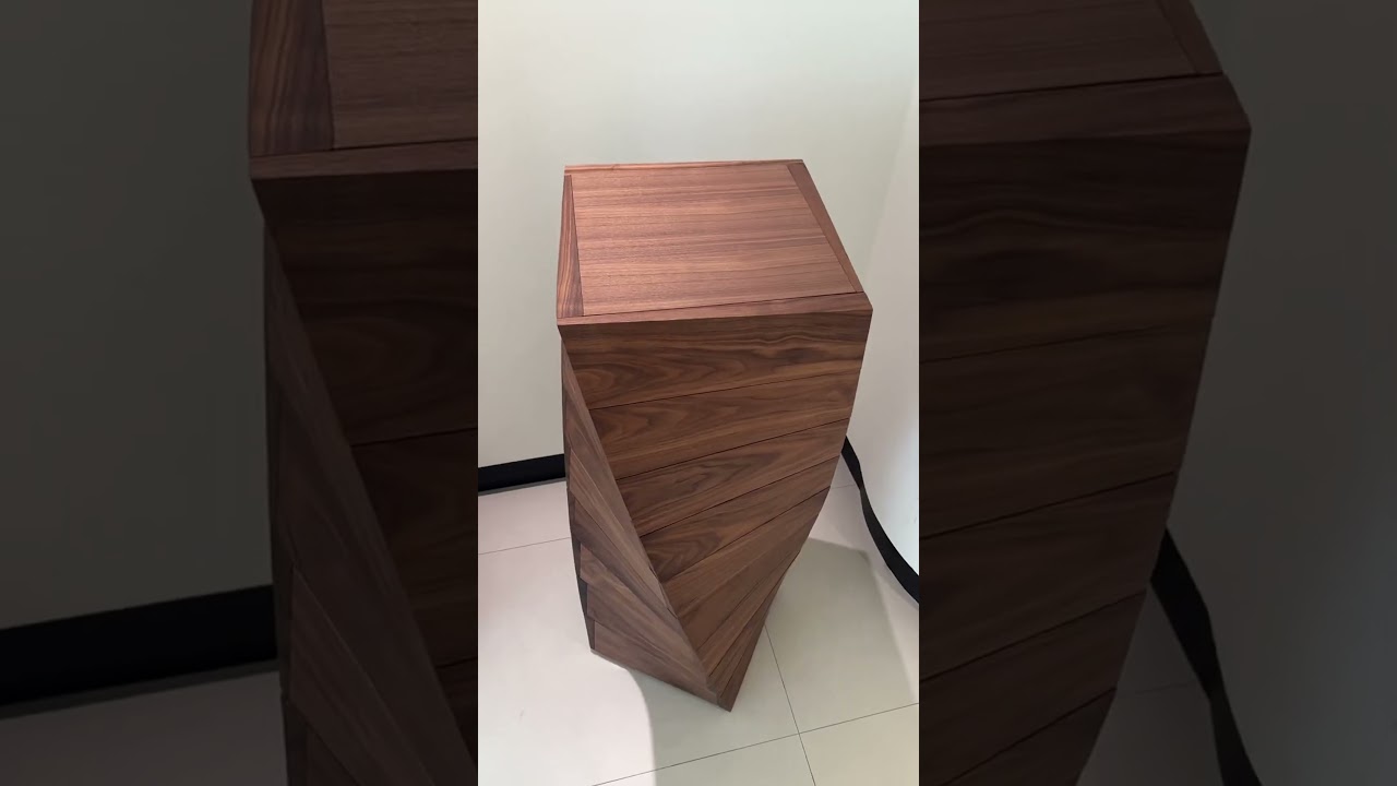 Twist the Norm: Italian - Minimalist Twisted Sideboard #elegantliving #furniture #loveyourspace