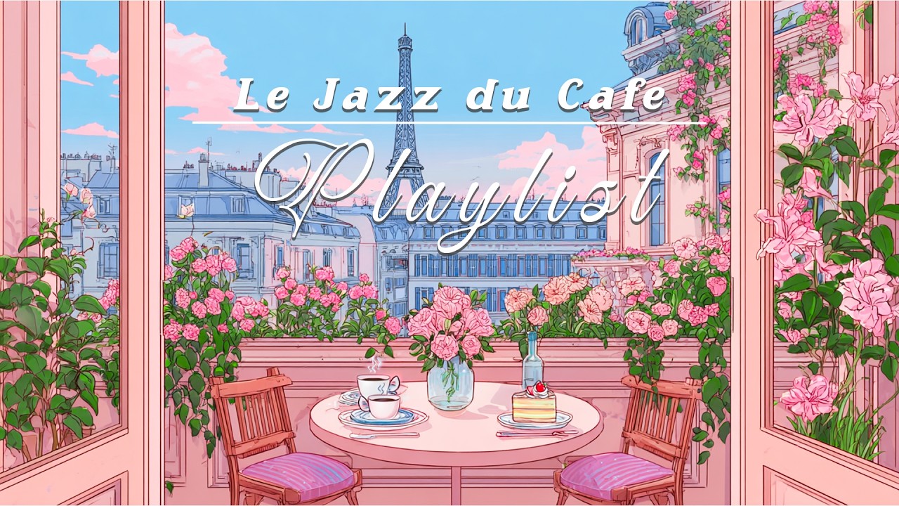 Chill at 𝐏𝐀𝐑𝐈𝐒 𝐂𝐀𝐅𝐄́ 🧁 French Instrumental Music | Coffee, Guitar, Piano & Accordion Playlist