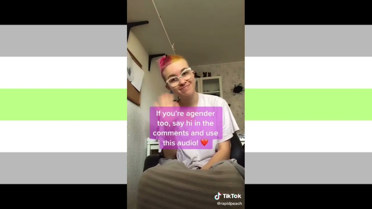 agender tiktoks for all the genderless beans out there
