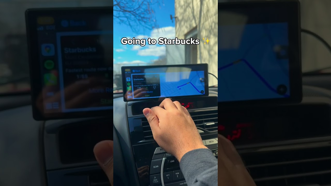 Best car mod for your older car. .CarPlay screen for car,Carflix #carmods #cargadgets #carguys