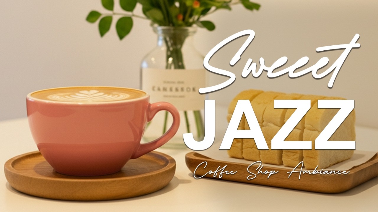 Sweet Jazz ☕Coffee Shop Ambiance for Relaxing, Holiday and Happy Moods