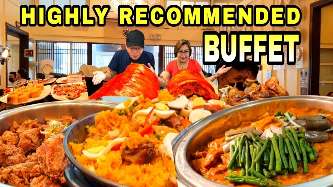 HIGHLY RECOMMENDED FILIPINO BUFFET-CHEF LAUDICO GUEVARRA'S, SAN JUAN, METRO MANILA