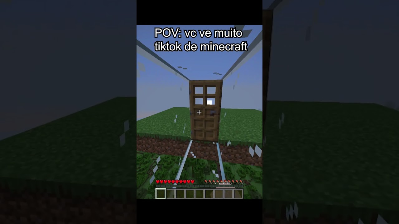 adoro essa trend #curiosidades #minecraft #memes #humor #minebr #jogandomine #jogos #mods