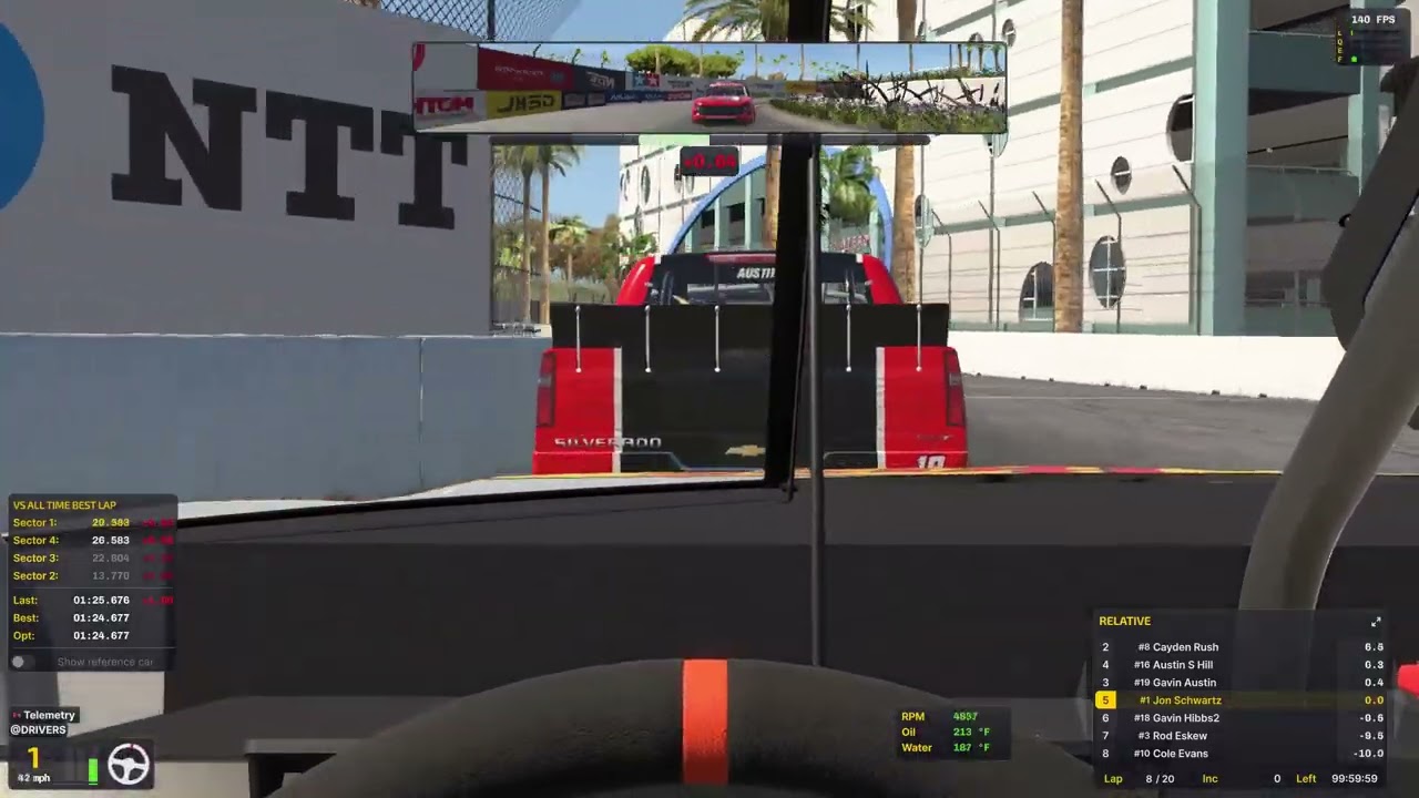 iRacing | NASCAR Trucks at Long Beach