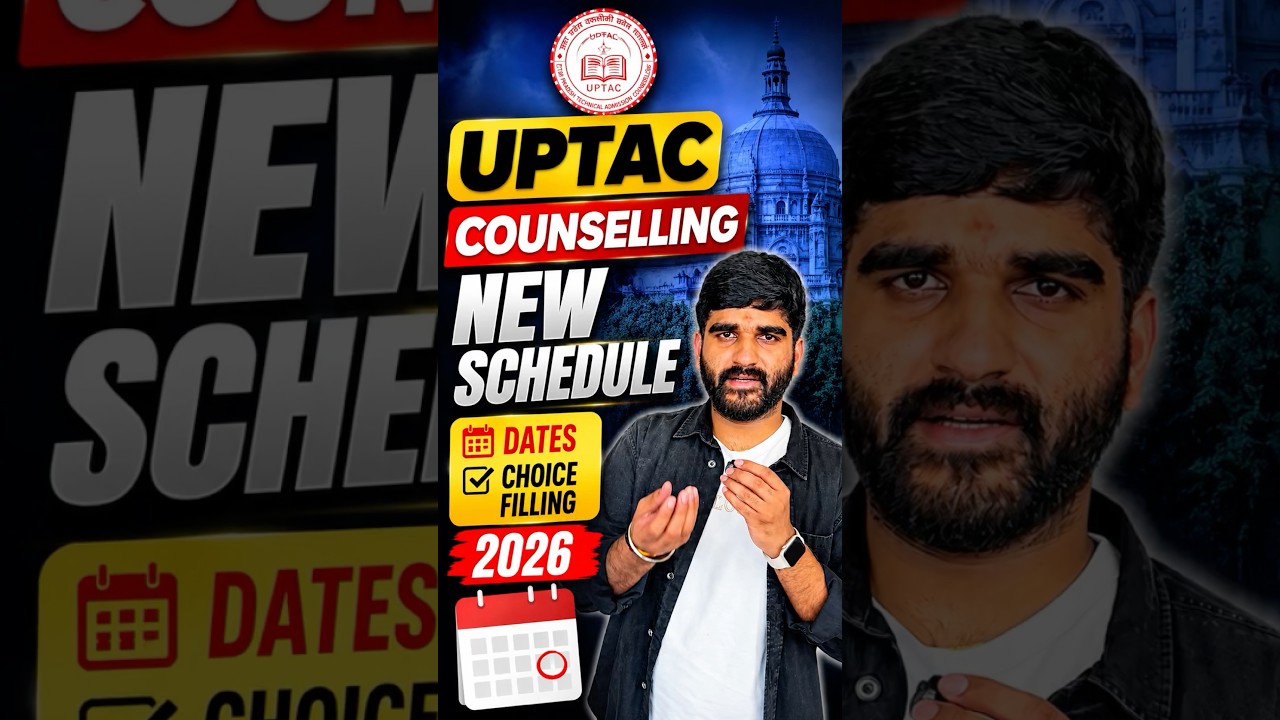 UPTAC Counselling NEW SCHEDULE Dates Choice Filling 2026 Must watch |AKTU Counselling 2026 for Btech
