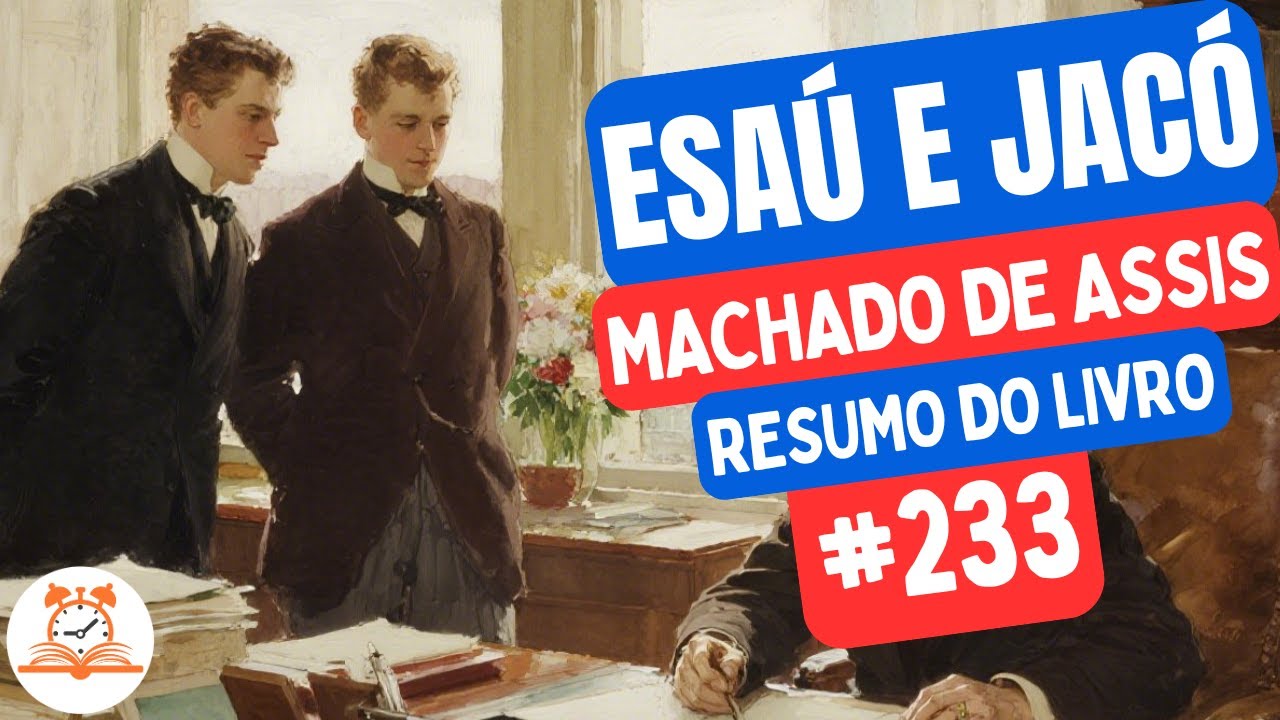 Esa&uacute; e Jac&oacute; - Machado de Assis | Resumo do Livro | RoletaDoLivro #233