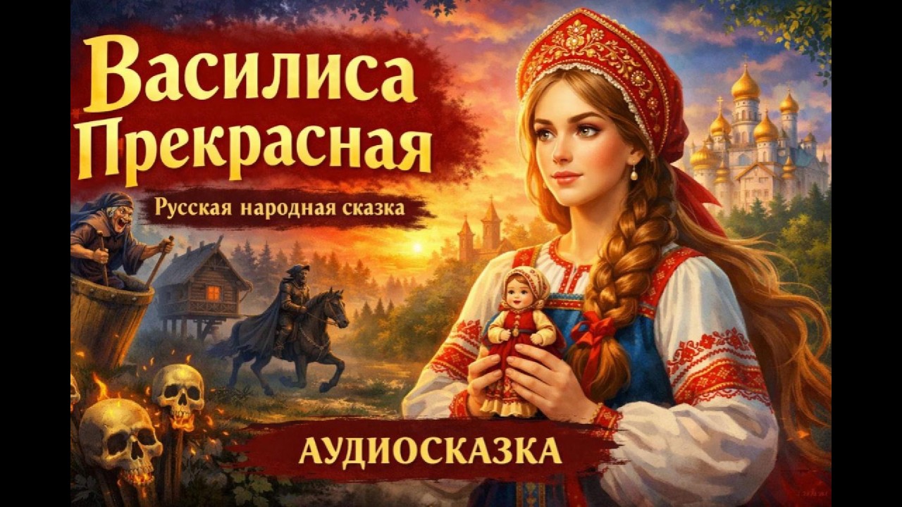 василиса прекрасная #засыпайка #сказка #аудиосказка #аудиосказки