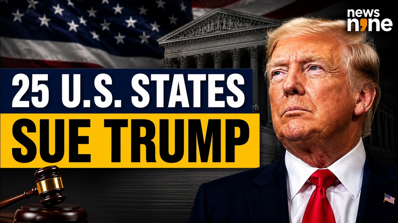 Trump Tariffs Face New Legal Battle | 25 US States Sue Trump Admin | Can US Courts Stop Trump?