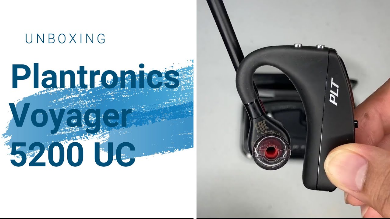 Plantronics Voyager 5200UC (Unboxing)