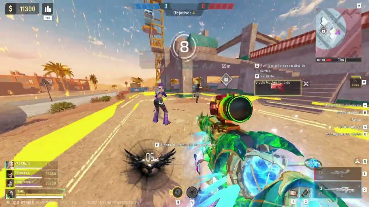 BloodStrike - Partidas en Mitico, Reinicio de rangos en BE con ttk kiss.venegas