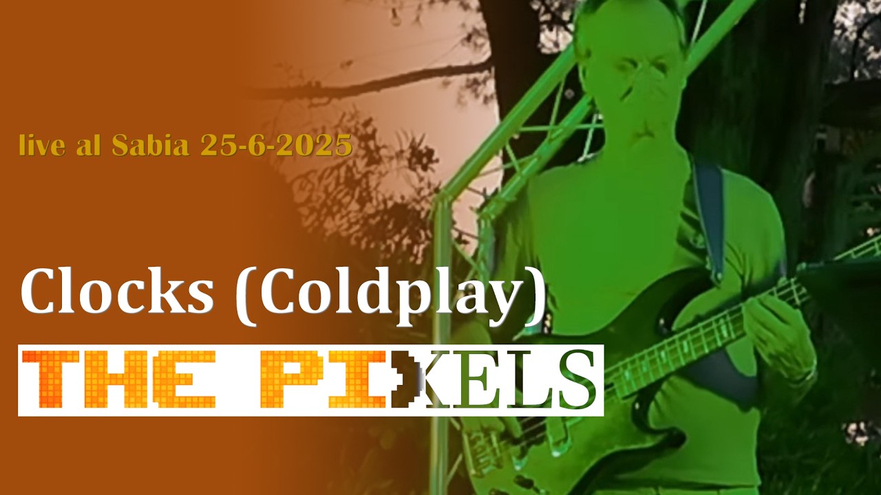 Clocks (Coldplay) by The Pixels