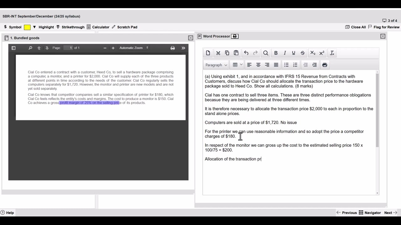 Подведение итогов SBR Q3 Cial из экзамена SD24