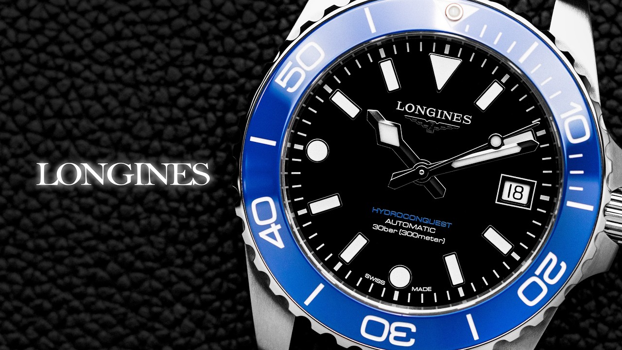 Первые впечатления от новых дайверских часов Longines HydroConquest 2026 года.