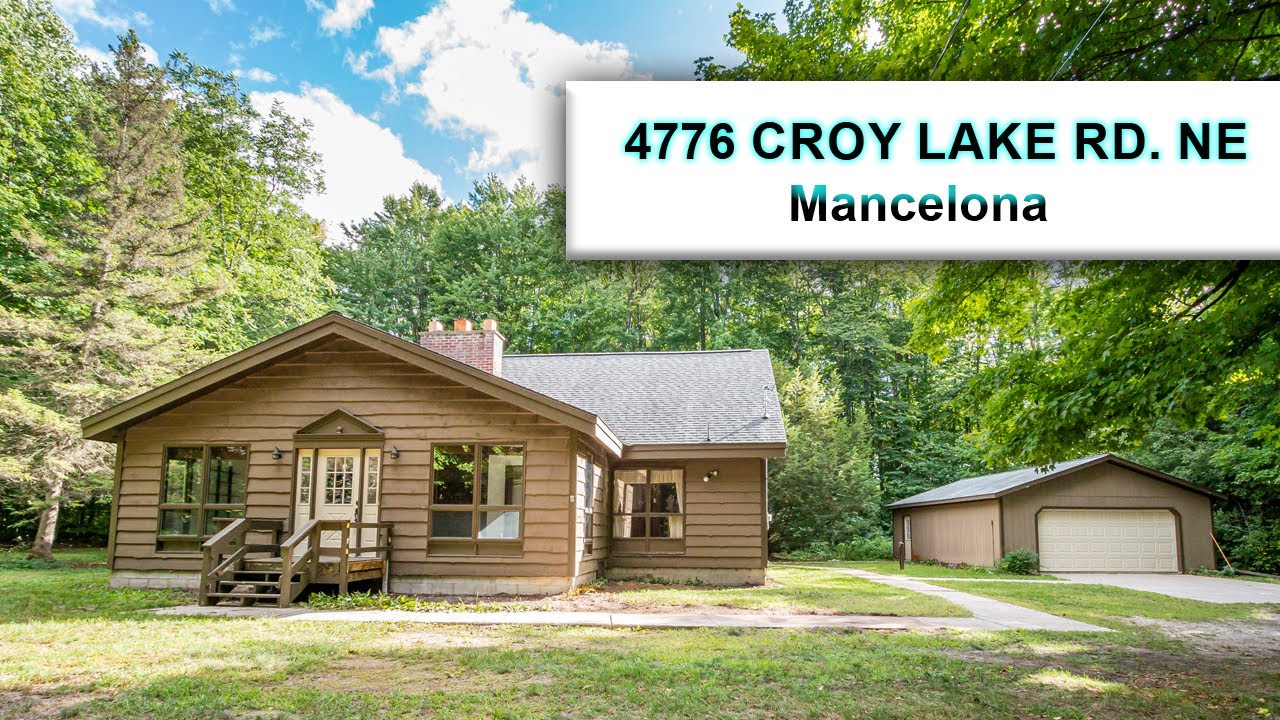 4776 Croy Lake Rd. NE  |  Home for Sale  |  Mancelona