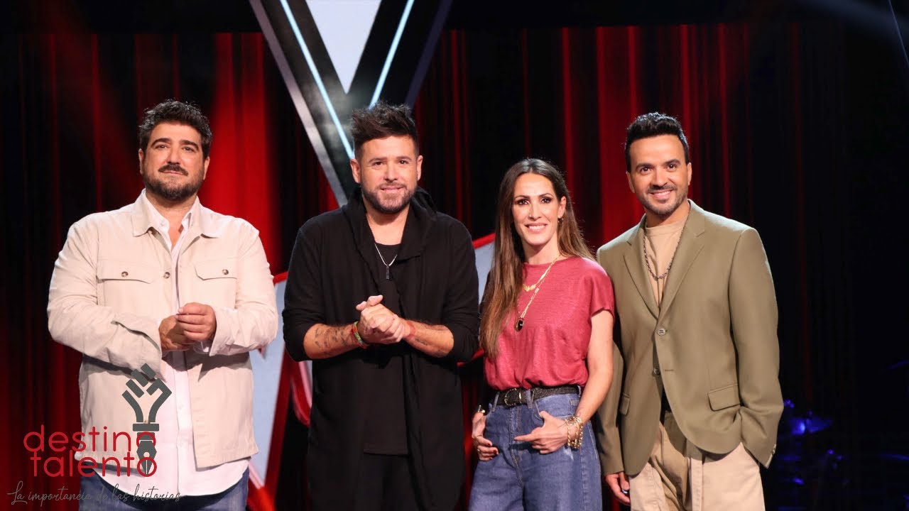 Rueda de prensa 'La Voz' 2023 (Antena 3) | Antonio Orozco, Malú, Pablo López y Luis Fonsi