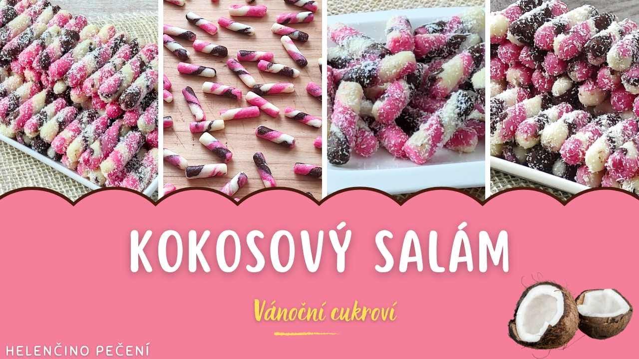 Kokosový salám / Helenčino pečení