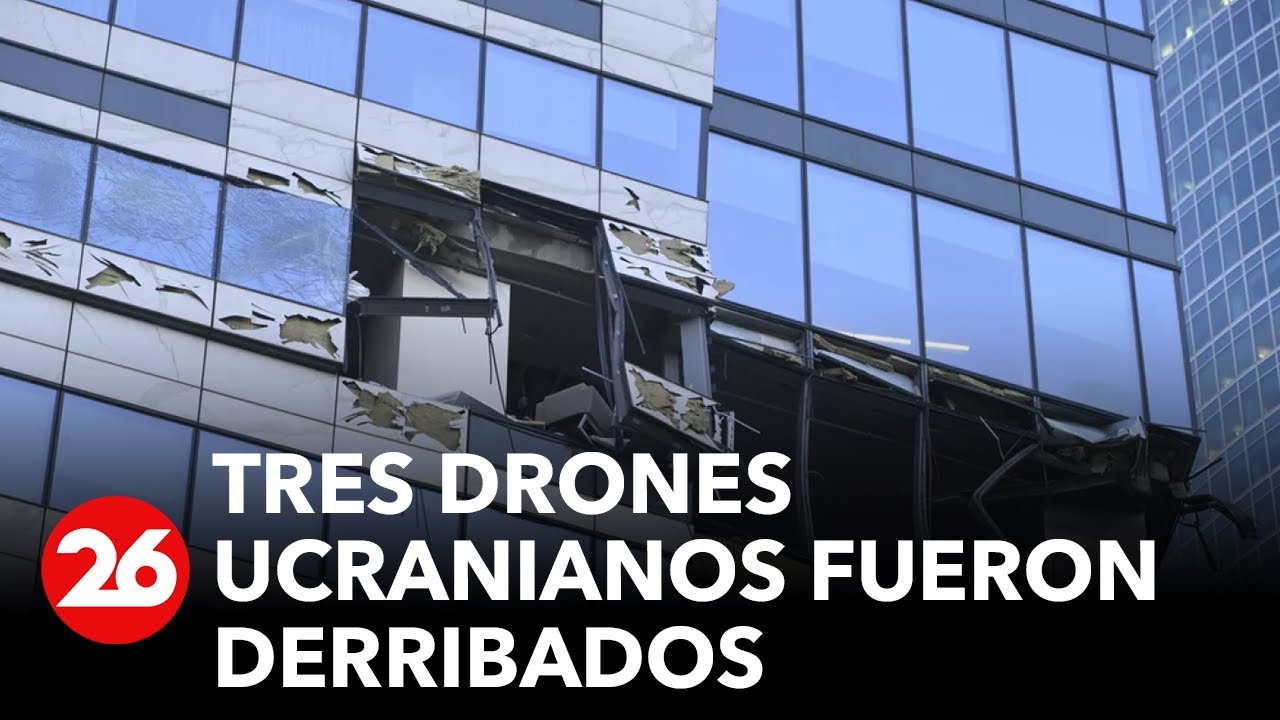 Un ataque de drones ucranianos obligó a cerrar el aeropuerto de Moscú