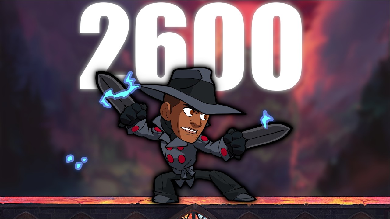 Смогу ли я впервые набрать 2600 очков в рейтинговых боях 1 на 1 в Brawlhalla?