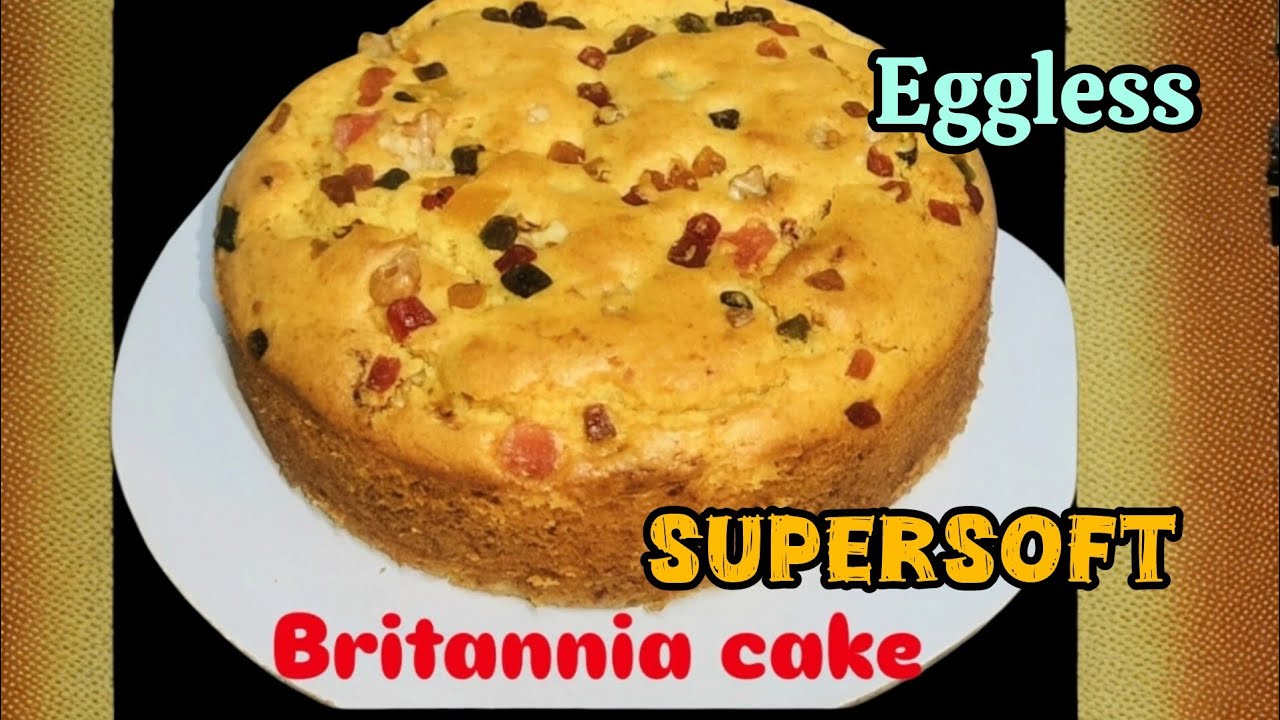 Britannia Cake Ab Ghar Par! 😱 | Eggless Healthy Soft Cake Recipe