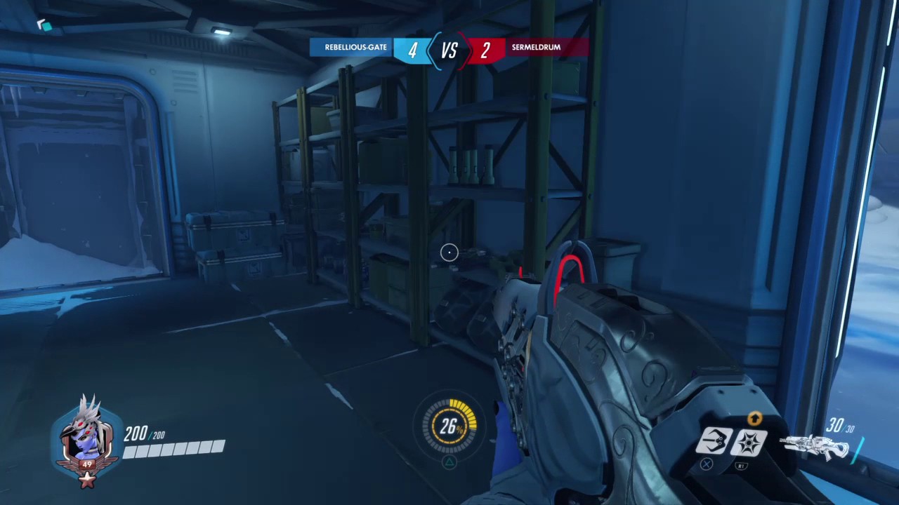 Widowmaker close call