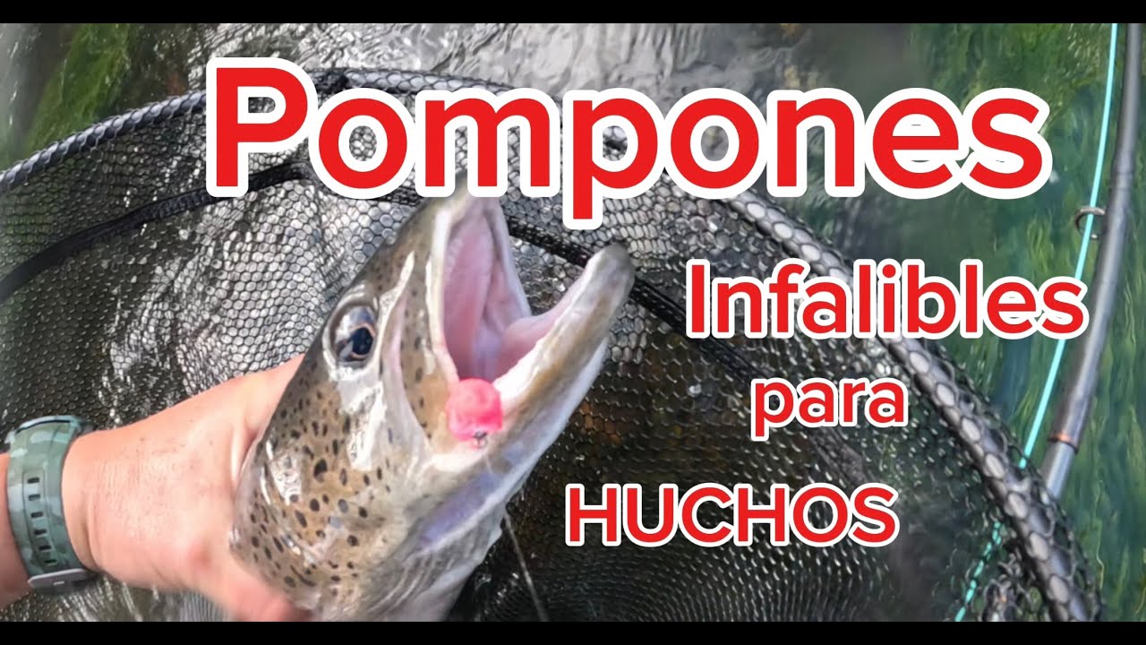 Pesca. Los pompones. Su efectividad con los huchos. 