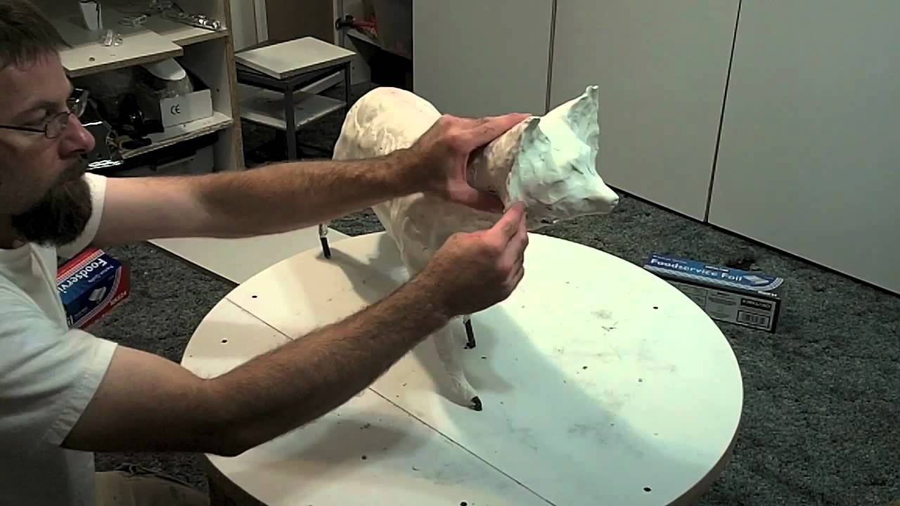 Red Fox Sculpture (Adam Thomas Rees)