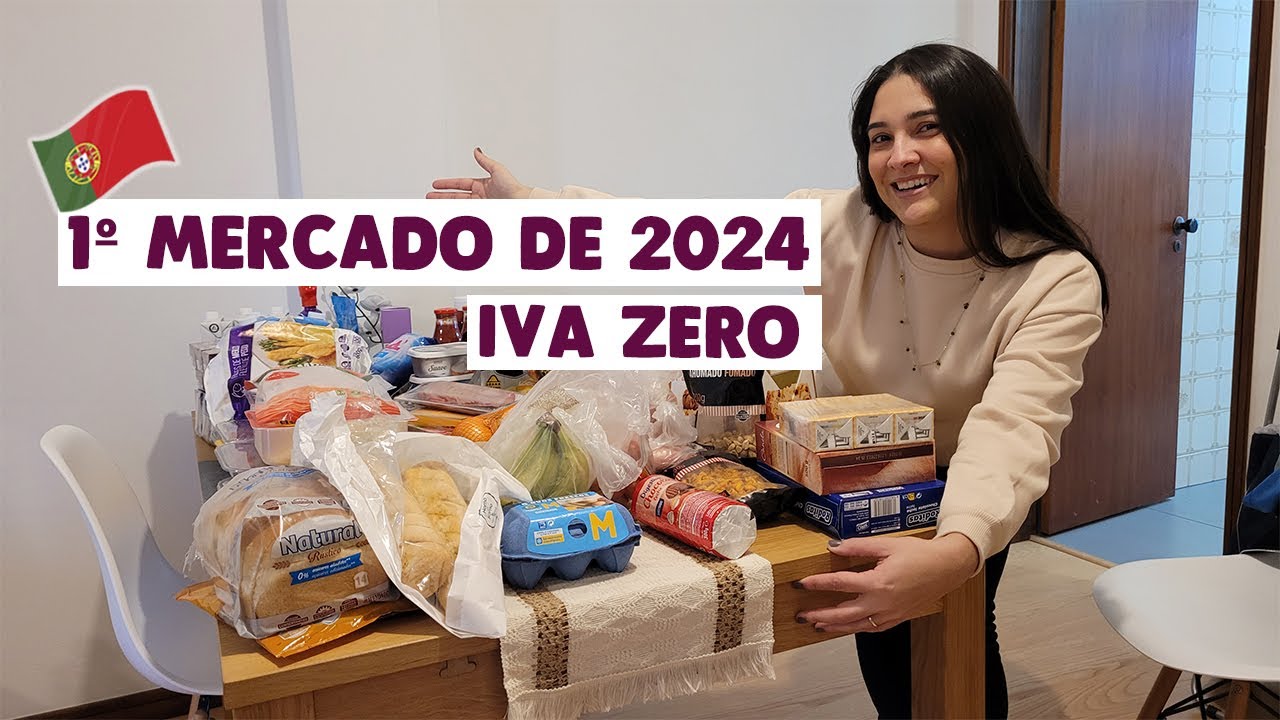 Compras no mercado em Portugal 🇵🇹 2024