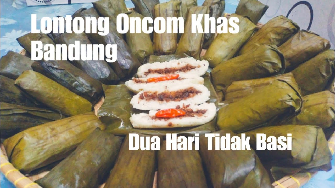 Resep Lontong Oncom Tidak Cepat Basi Ini Rahasia nya