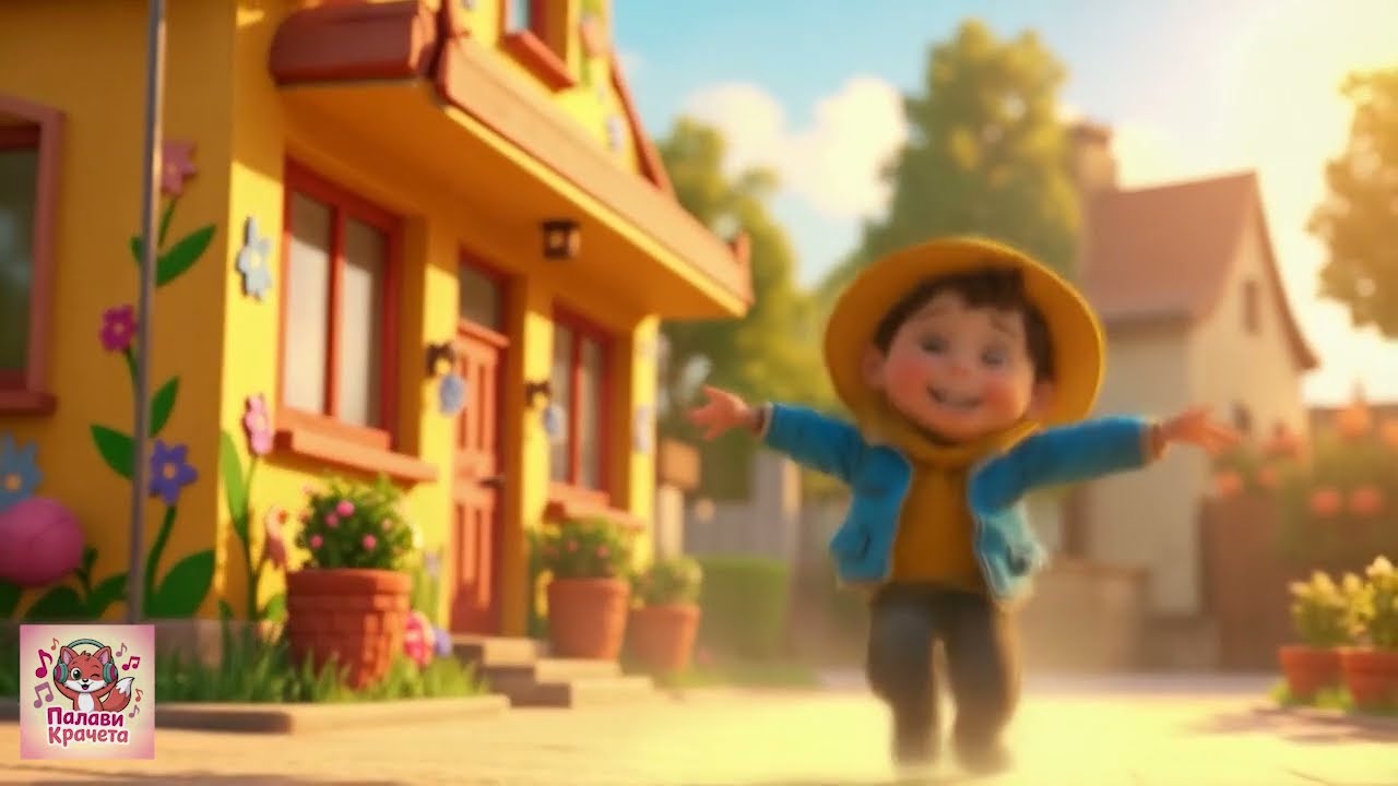 Детска Градина, Хей! Хей! Хей! 🎶 Супер Весела Песничка за Деца