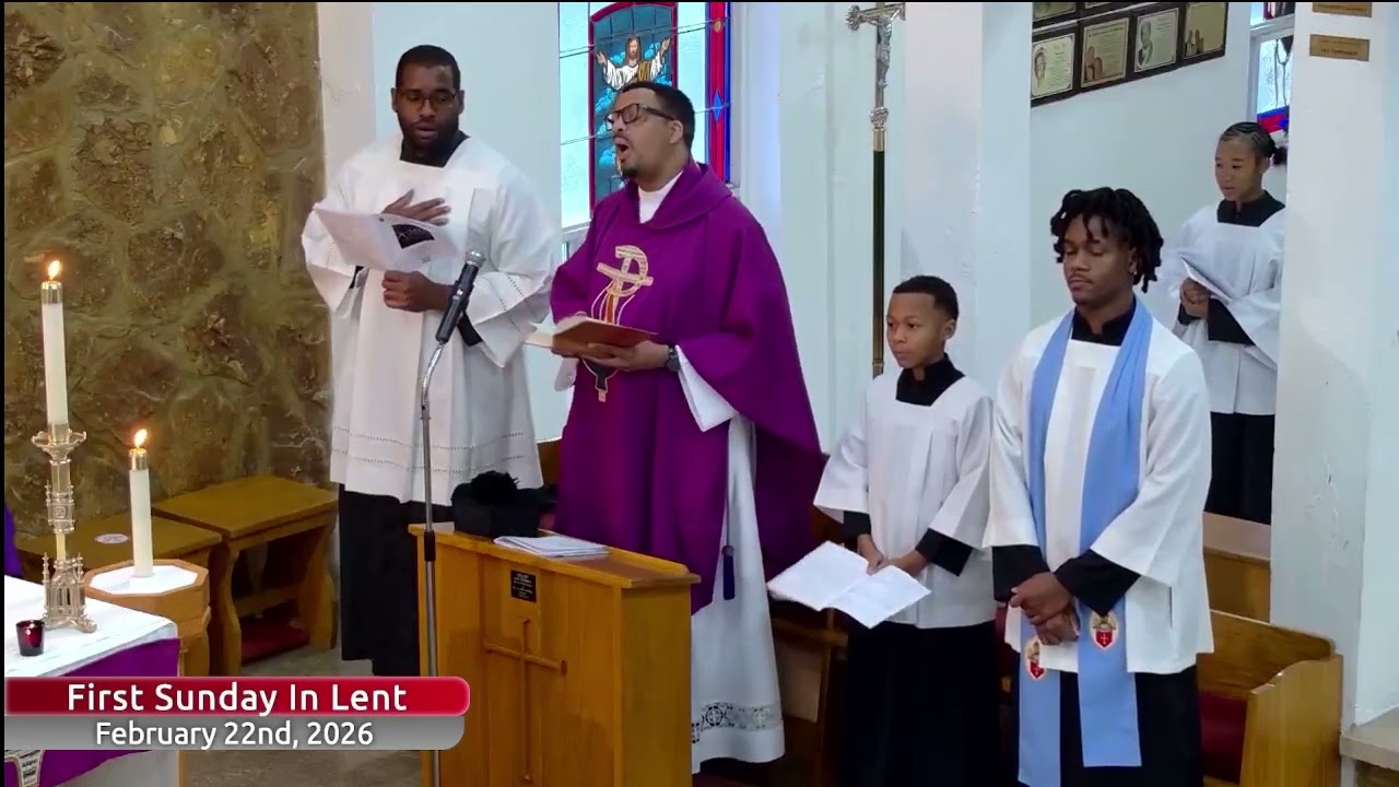 First Sunday In Lent - Holy Spirit Anglican Church