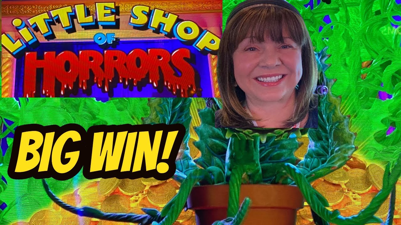 BIG WIN BONUS & LOTS OF FEATURES-LITTLE SHOP OF HORRORS