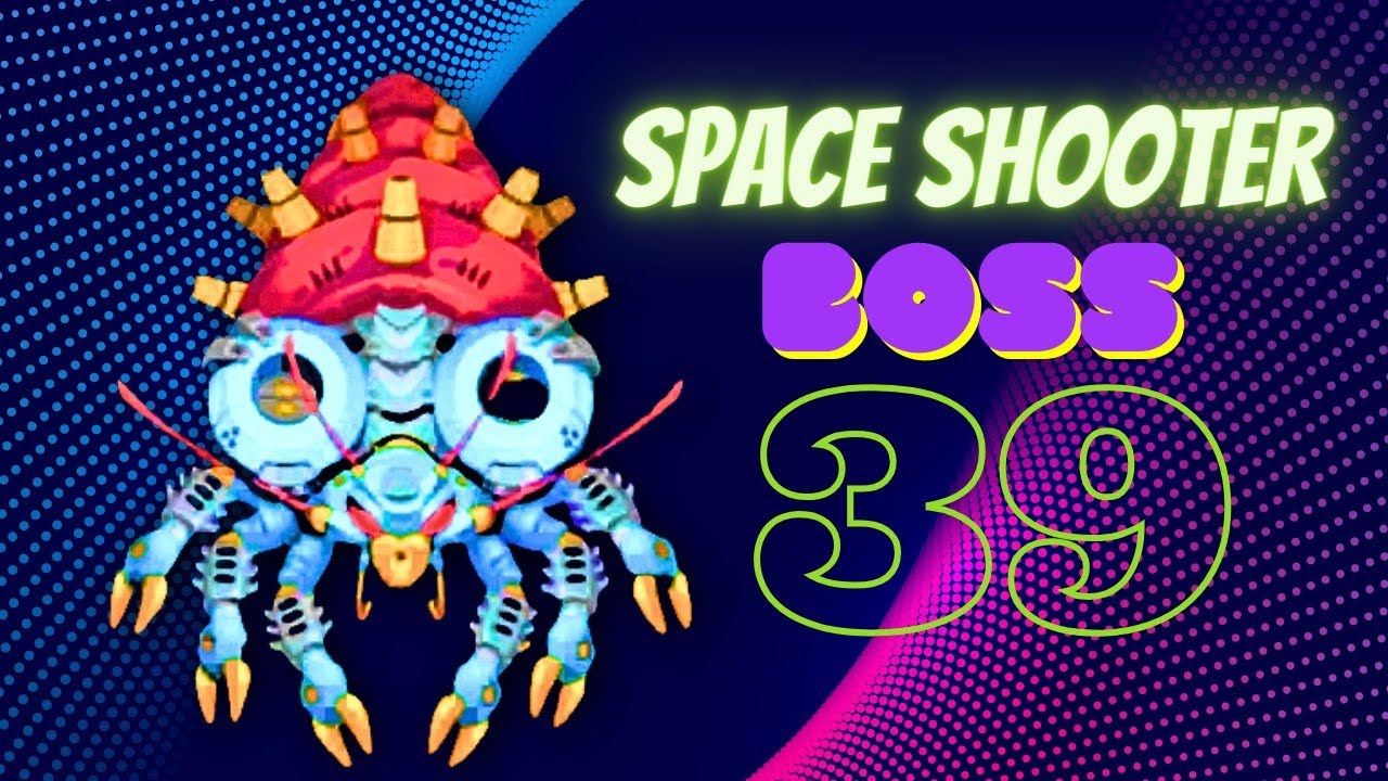 Space Shooter Galaxy Attack Boss Level 39 | Boss 39 Fight- Gameplay IOS & Android