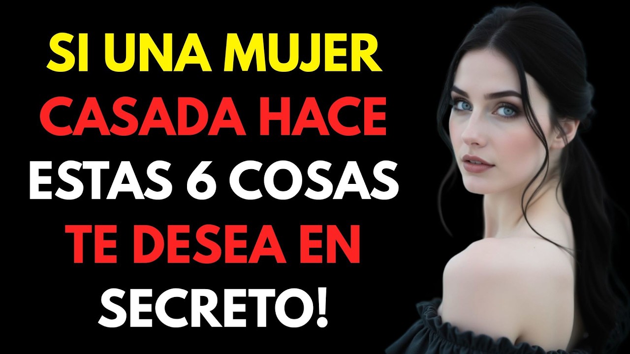 🚨 6 SEÑALES de que una MUJER CASADA Está DESEÁNDOTE en SECRETO