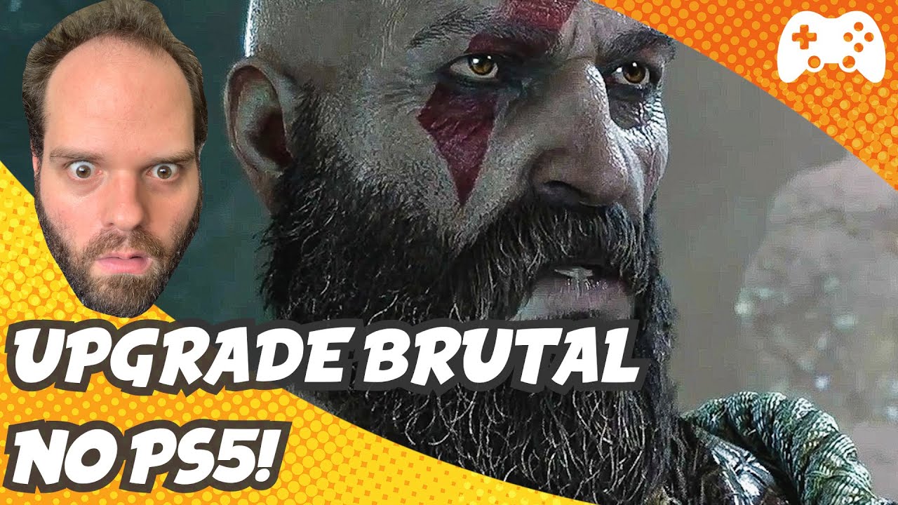 God of War tá MONSTRO no PS5! Atualização é IMPERDÍVEL pra rejogar essa obra-prima. Veja GAMEPLAY