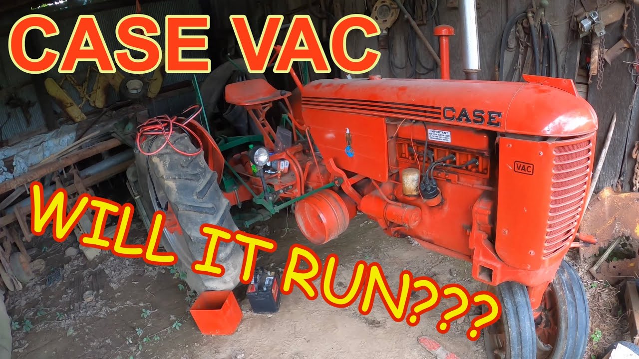 CASE VAC tractor: WILL IT RUN???