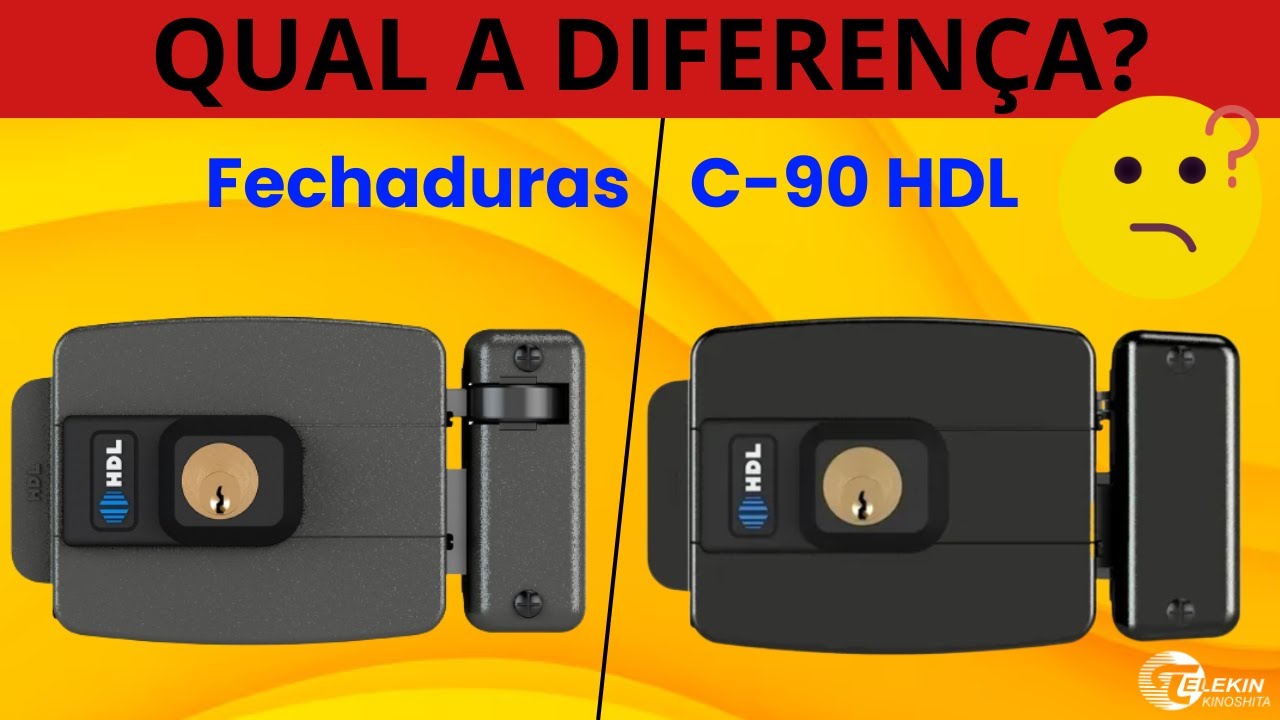 Qual a Fechadura Elétrica C-90 HDL Ideal para Meu Portão Social ?!