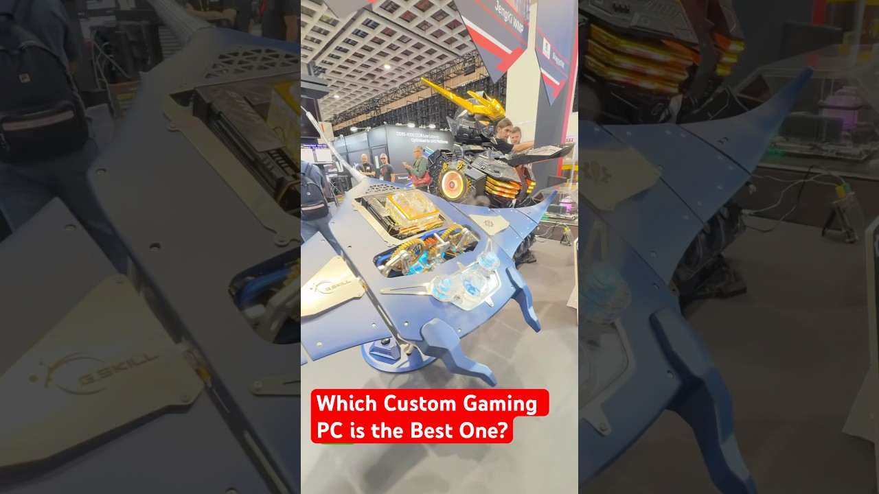Insane Custom Gaming PC Builds at COMPUTEX 2025 pt. 1