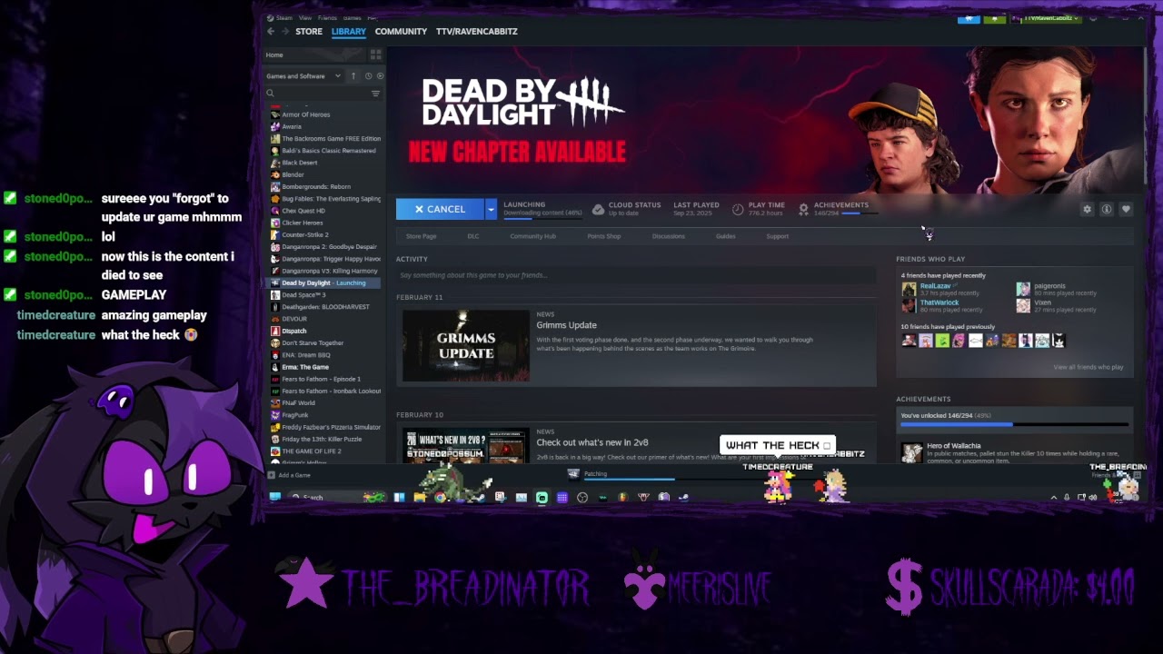 DBD for a day + BoTW