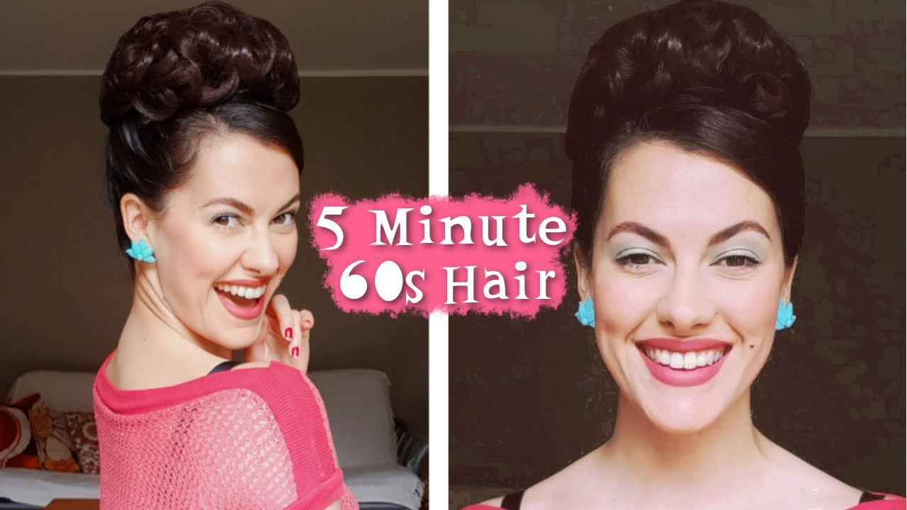 Quick 1960s Updo ⎢ IGTV TUTORIAL