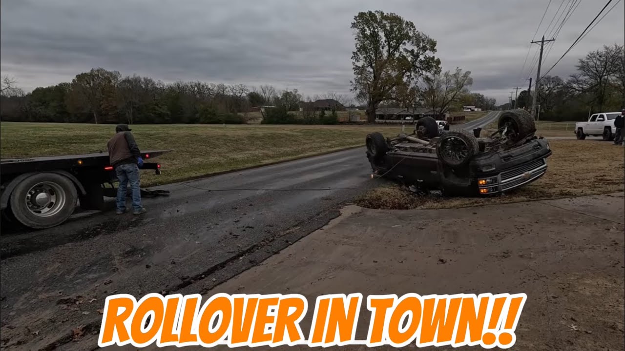 TWO RECOVERIES IN 1 VIDEO! PETE UPDATES! RECOVERED A STUCK TRASH TRUCK AND A ROLLOVER! 