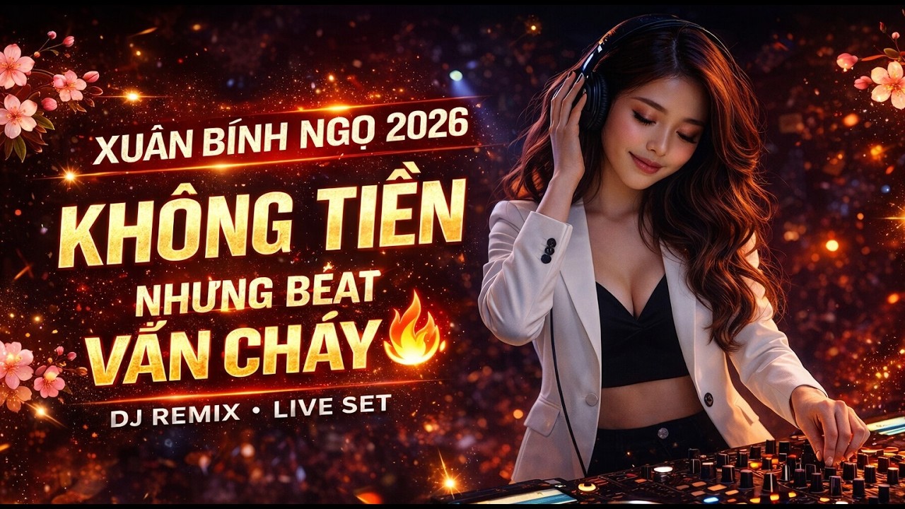 DJ Tết 2026 – Remix – Nonstop Cháy Sàn Giao Thừa | Xuân Bính Ngọ – Không Tiền Nhưng Vẫn Quẩy