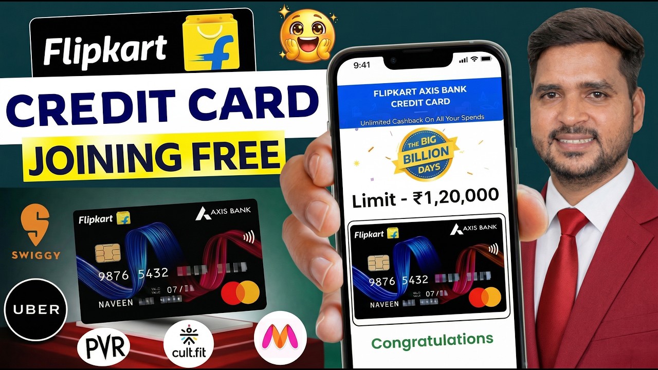 Flipkart Axis Bank Credit Card Apply 2026 | Flipkart Axis Bank Credit Card Kaise Banaye