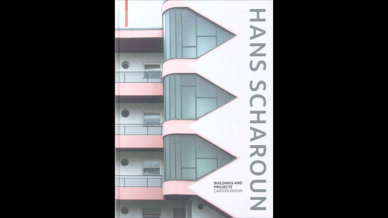9783035606911 Hans Scharoun: Buildings and Projects