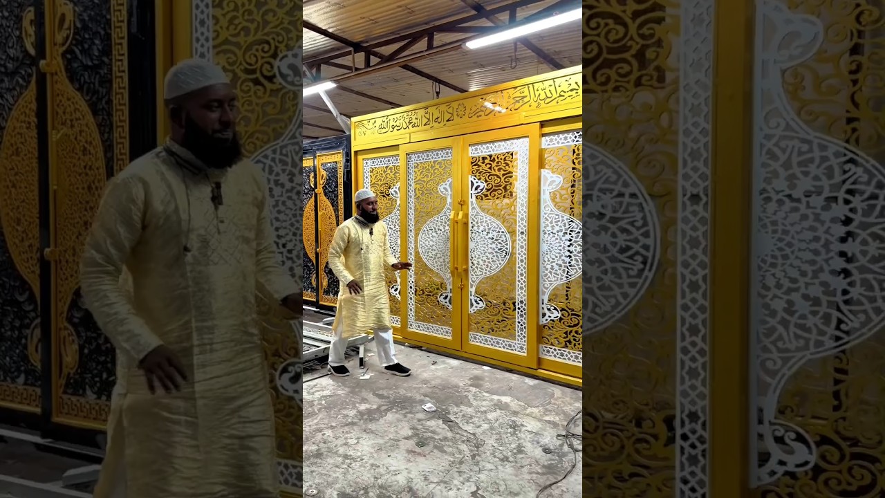 Madina Enterprise delivers gates, SS gates, designed in Vietnam to 64 districts of Bangladesh