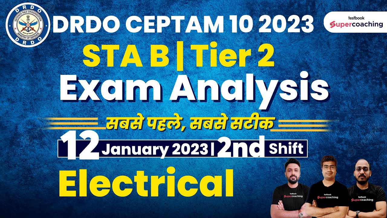 DRDO CEPTAM 10 STA B Tier 2 Exam Analysis 2023 | 12 January 2nd Shift |DRDO CEPTAM 10 Paper Analysis
