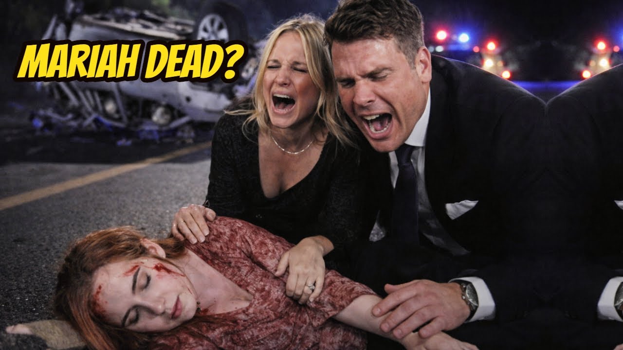 Nick and Sharon wept beside Mariah's body - the horrific accident Young And The Restless Spoilers