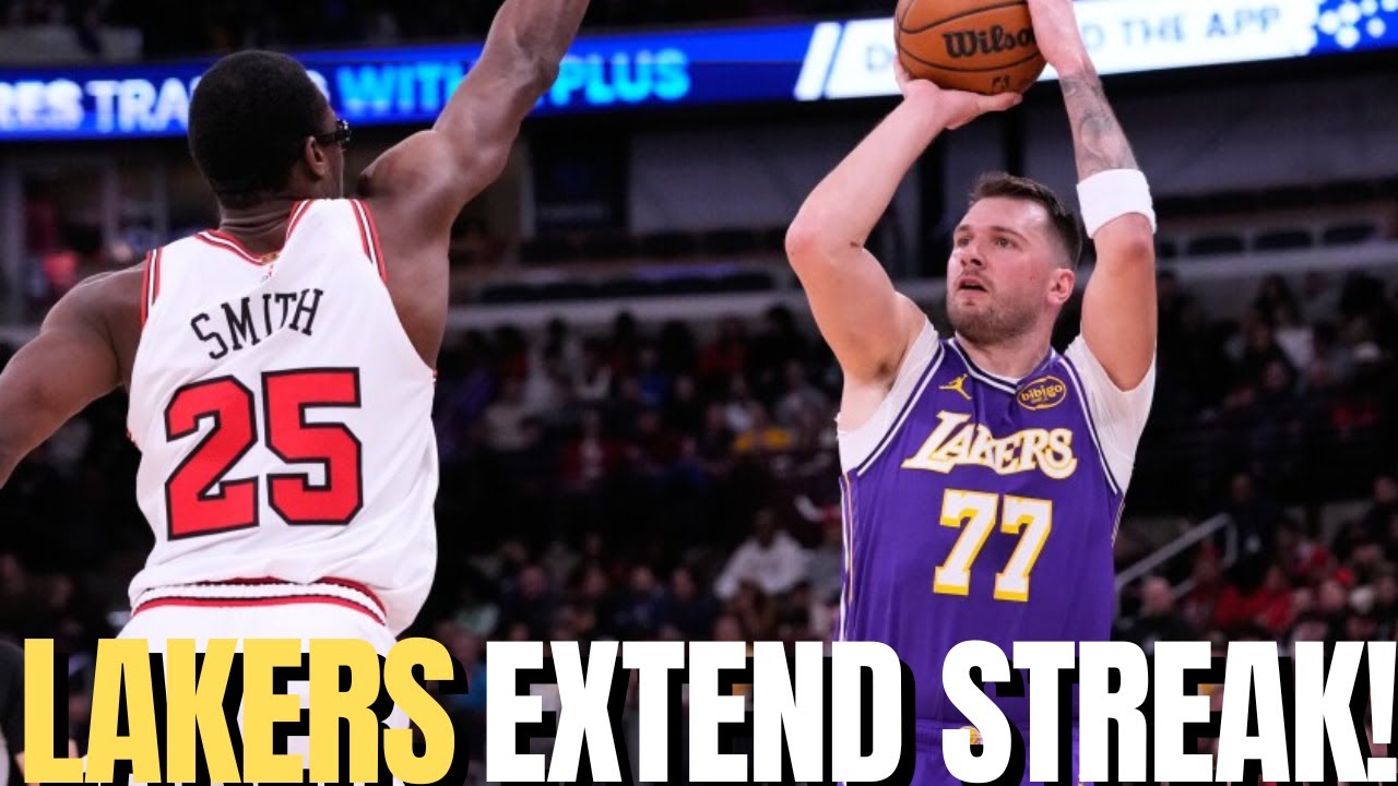 LAKERS EXTEND STREAK VS BULLS