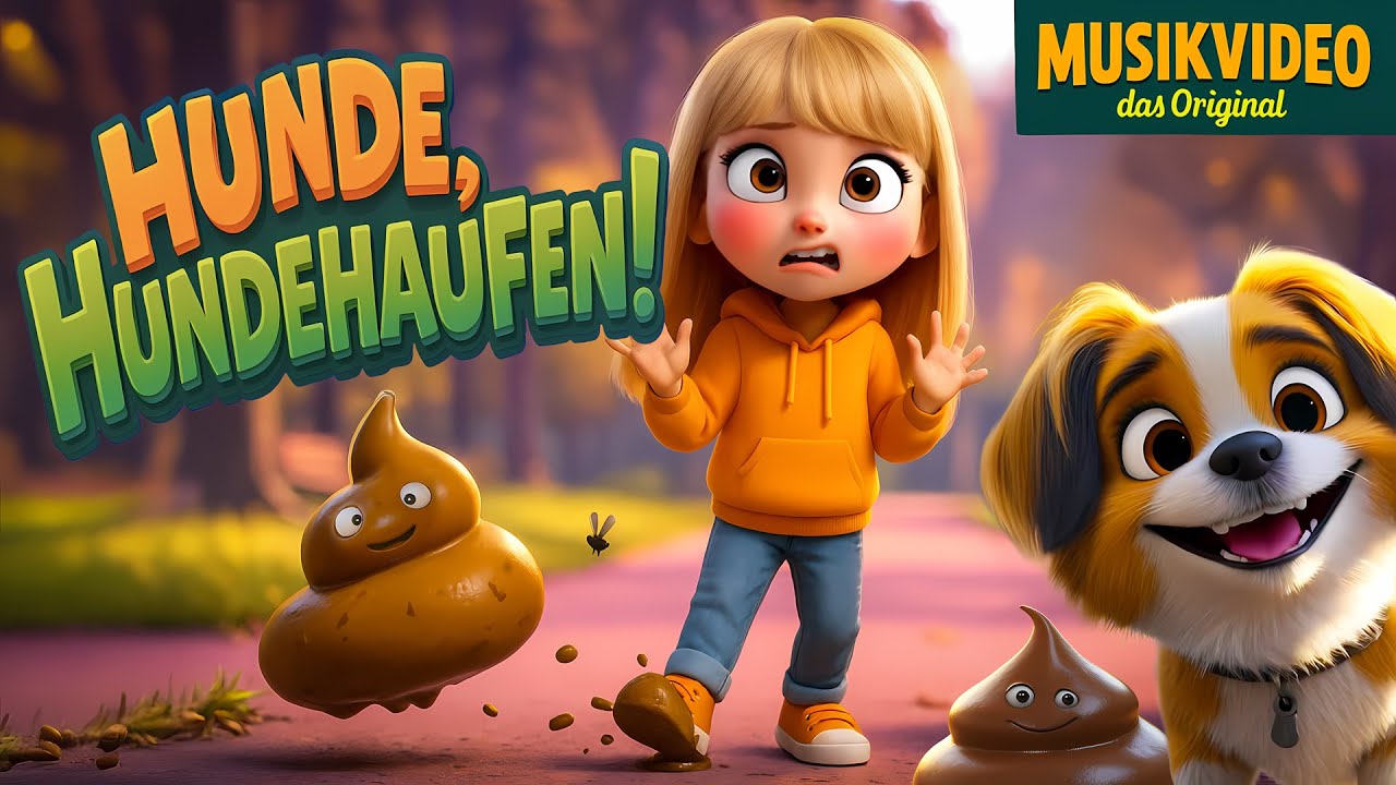 Hunde, Hundehaufen! - Der Hundekacka-Quatsch-Song - Kinderlieder zum Mitsingen und Schlapplachen 🐶💩💥