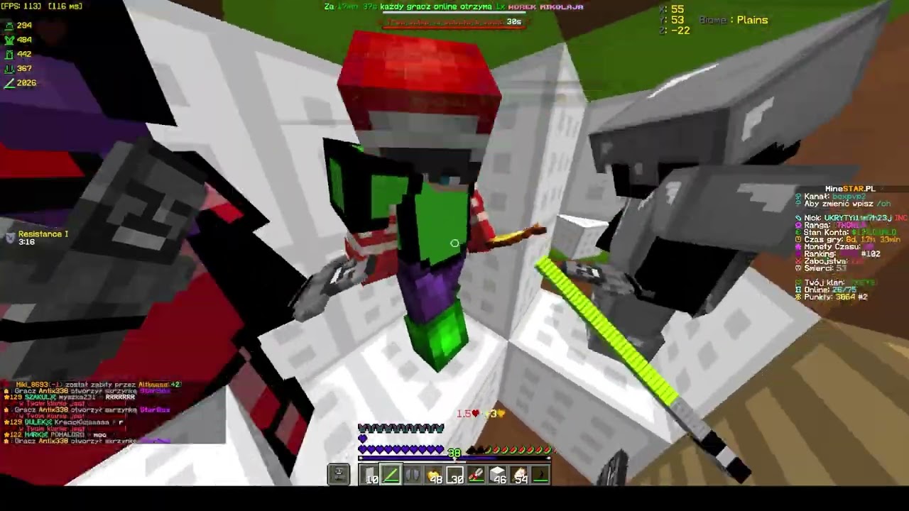 Jak wyglądał mój pierwszy raz na tym boxpvp (minestar.pl)